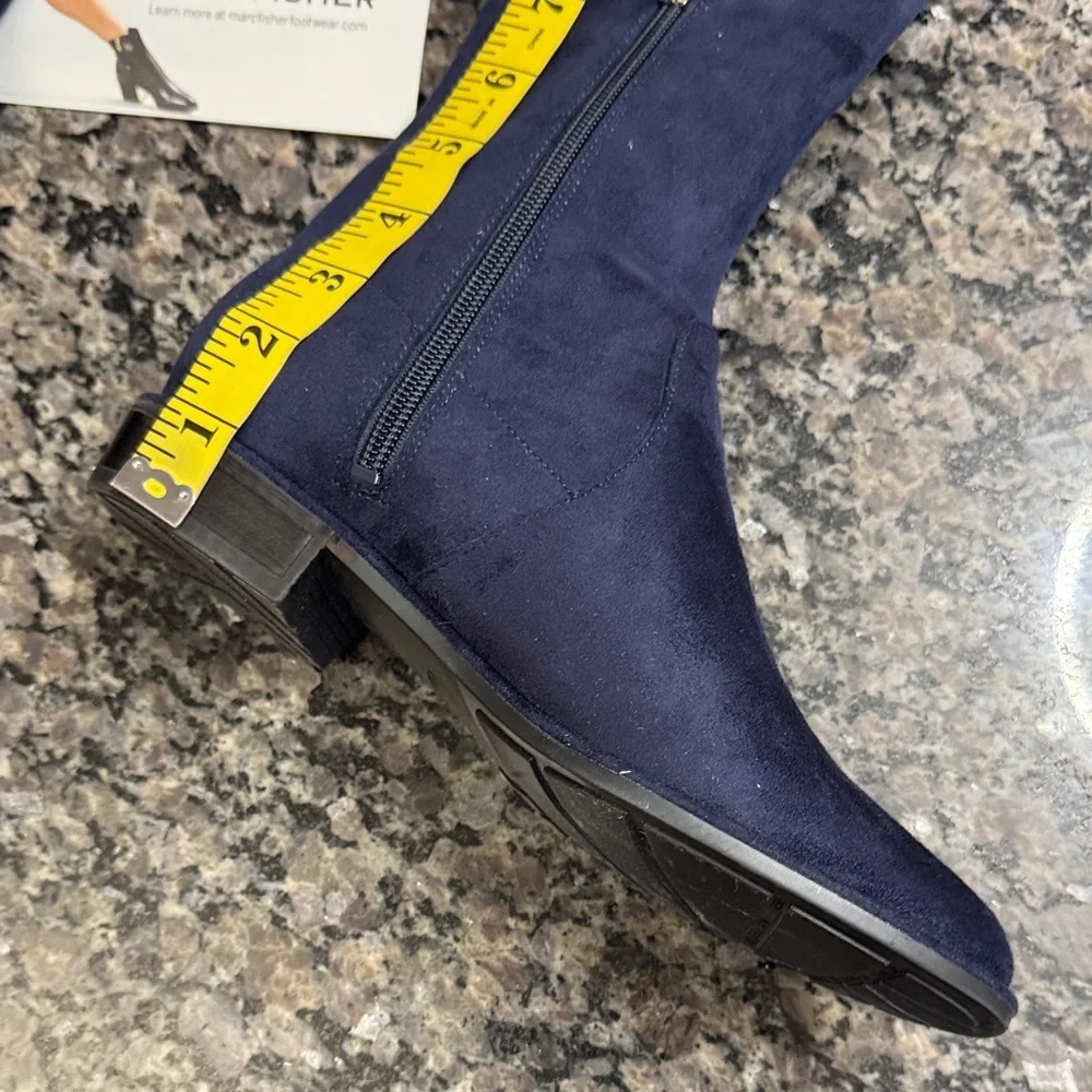 Marc Fisher Women's Deep Blue Over-the-Knee Boots NEW 6